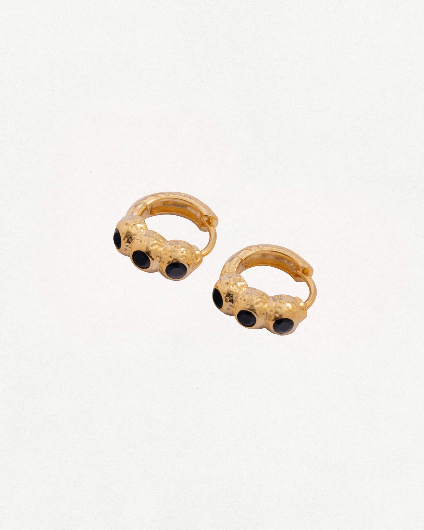 Tephra Huggie Earrings