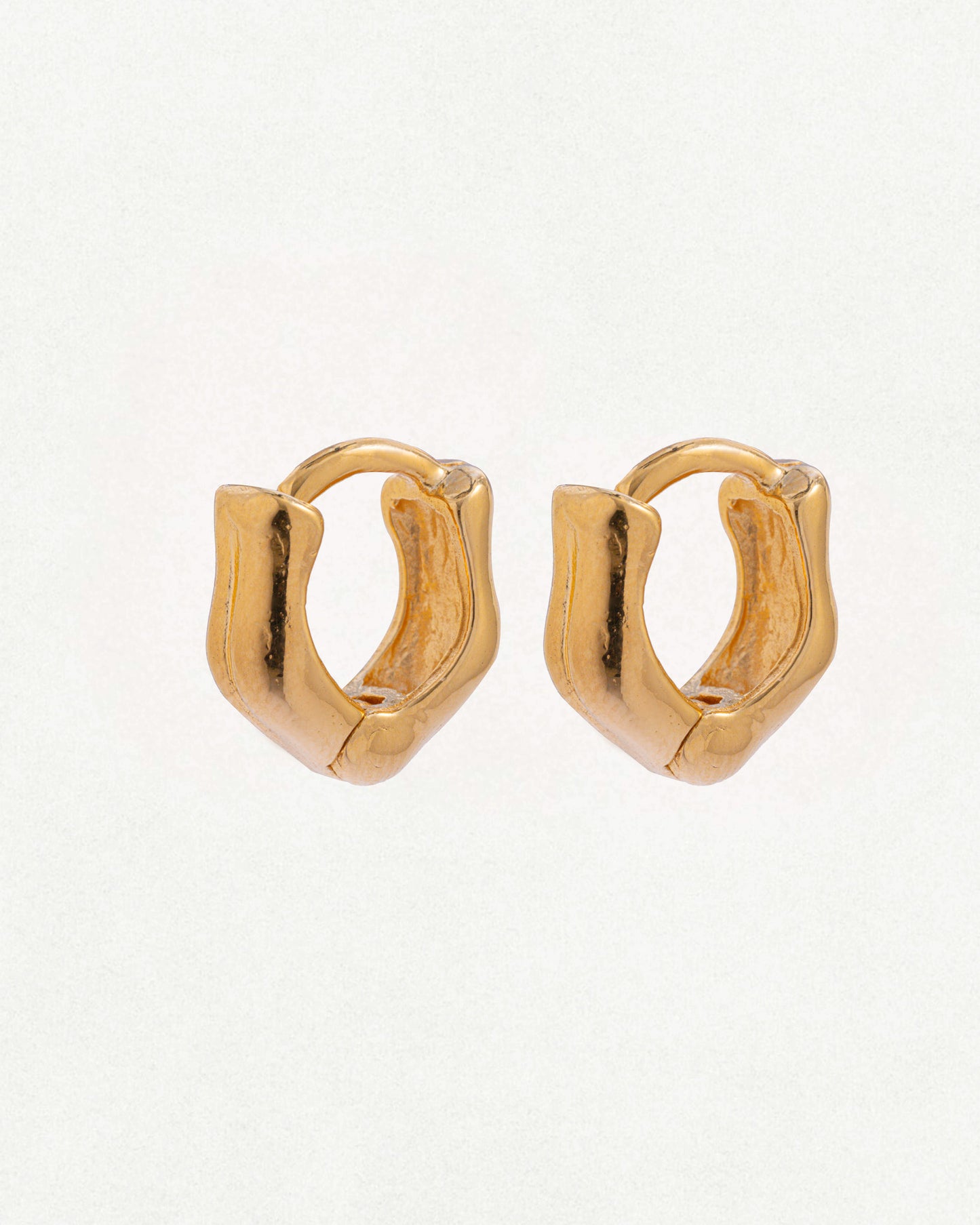 Pyra Huggie Earrings