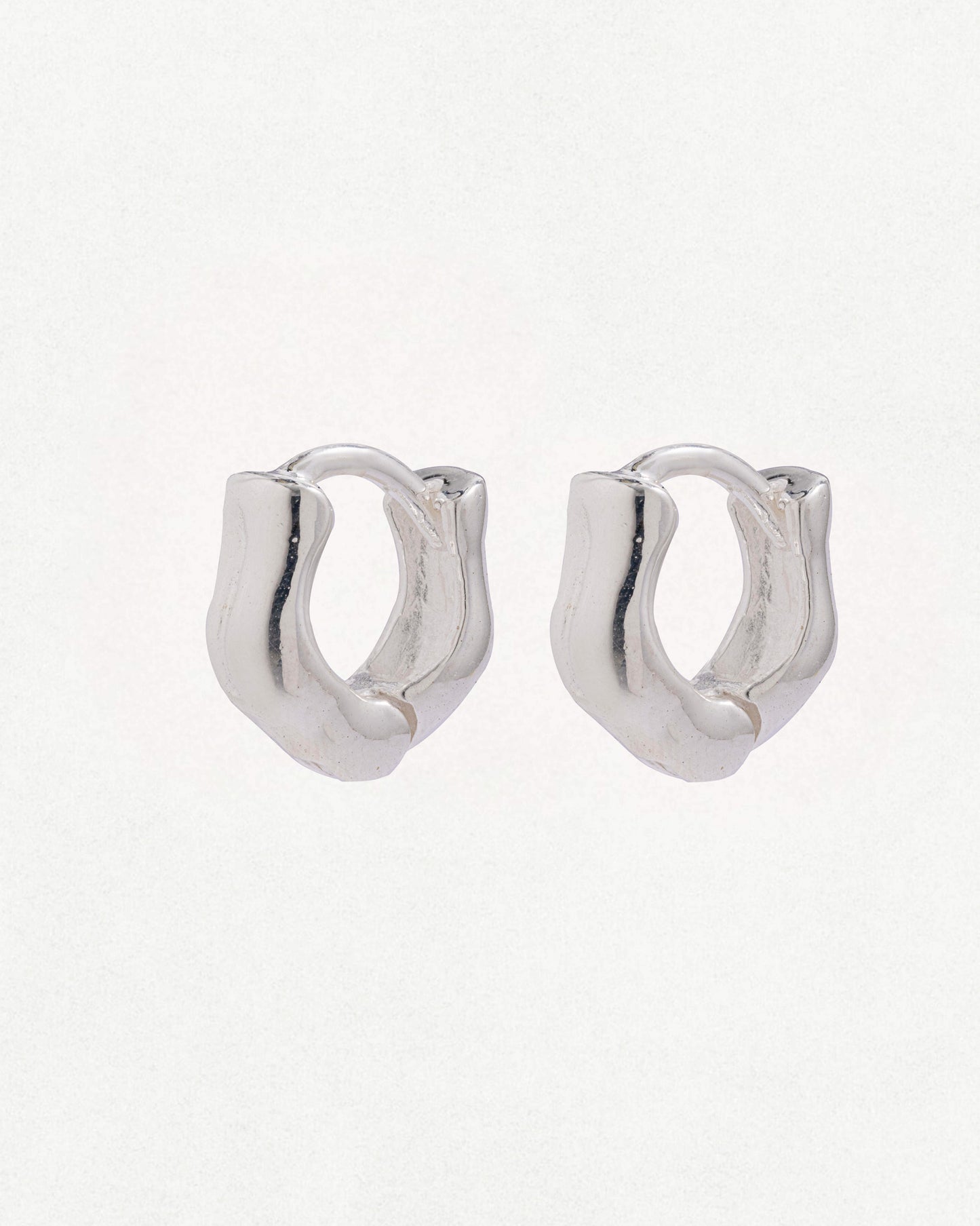 Pyra Huggie Earrings