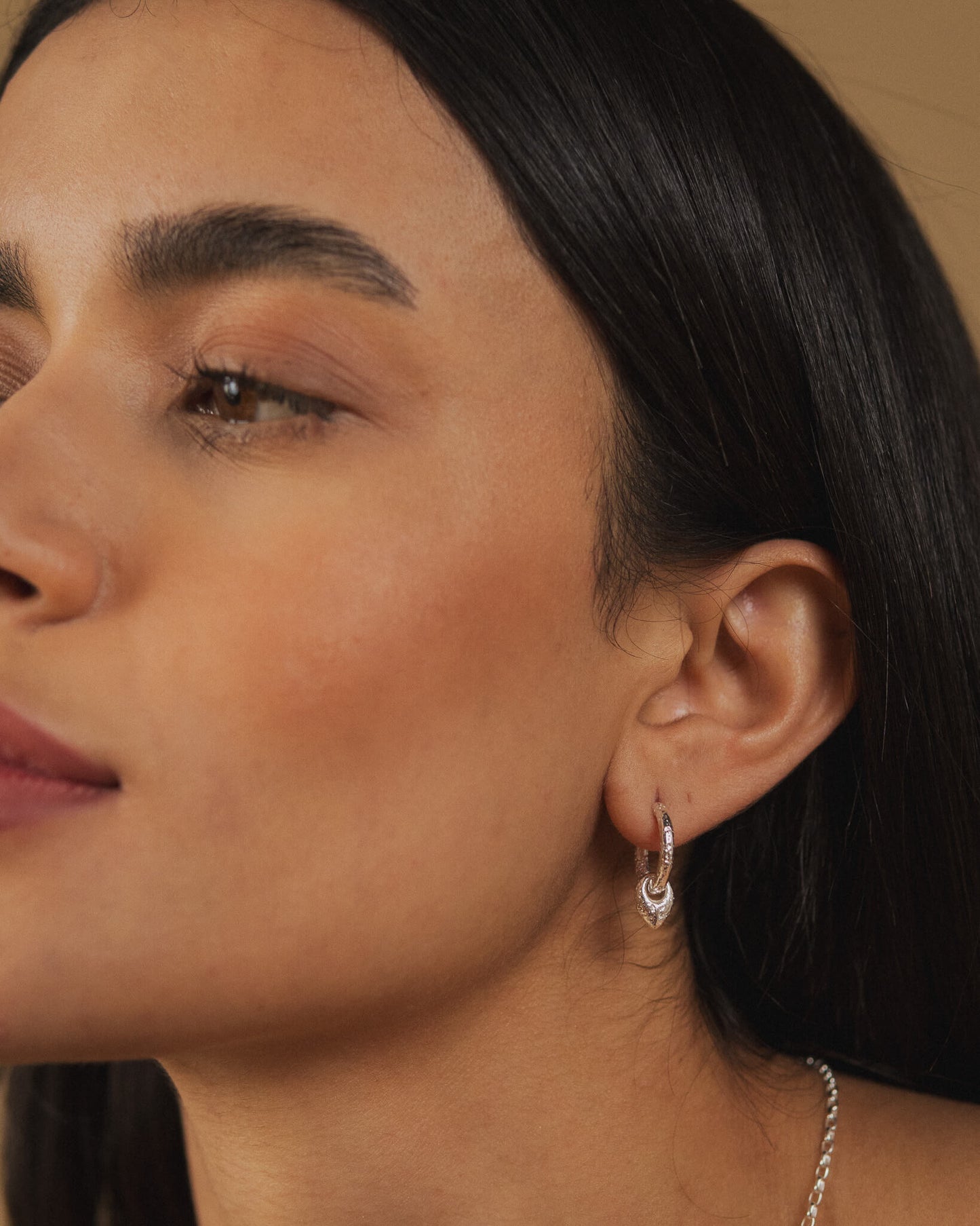 Helios Huggie Earrings