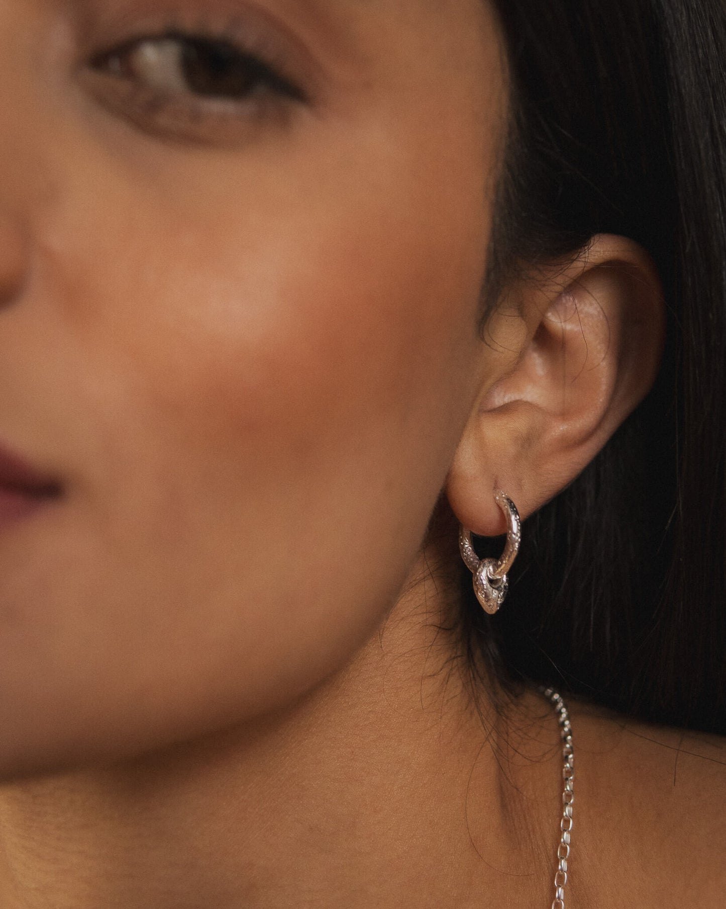 Helios Huggie Earrings