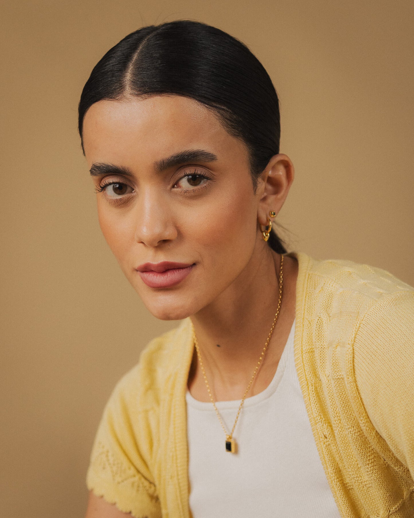 Helios Huggie Earrings