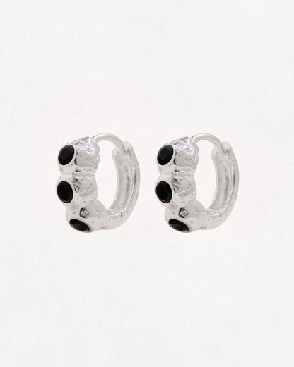 Tephra Huggie Earrings