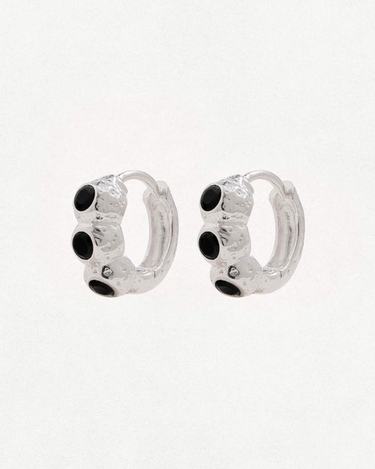 Tephra Huggie Earrings