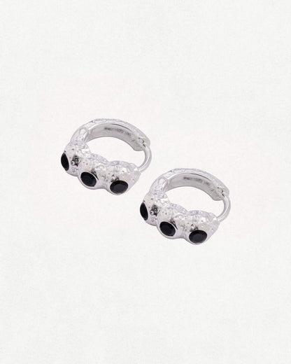 Tephra Huggie Earrings