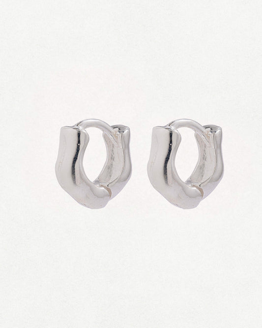 Pyra Huggie Earrings